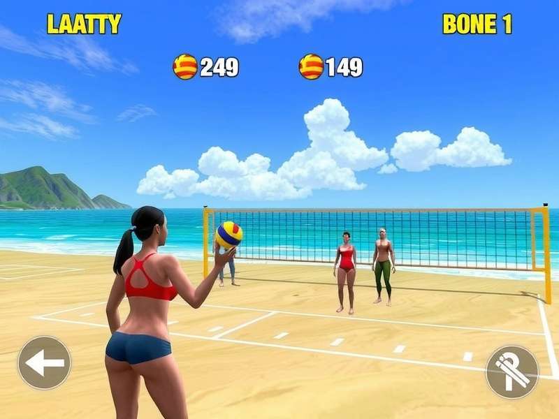 Royals Volley Virtuoso Game Screenshot